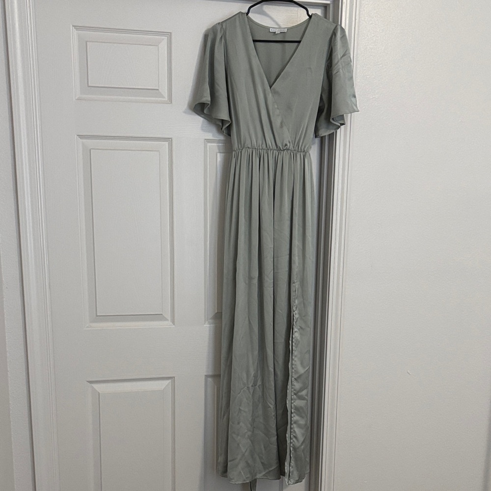 Baltic Born Elegant Green Maxi Dress